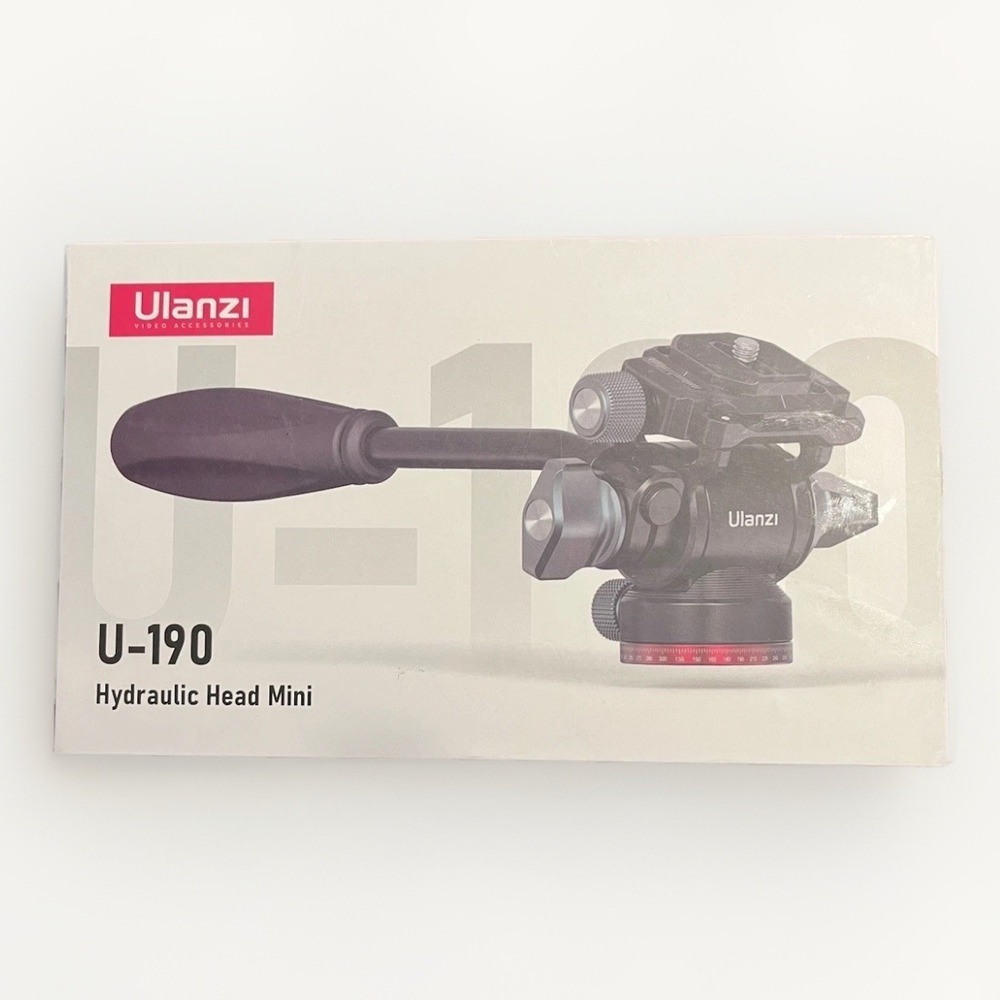 Ulanzi U-190 Fluid‎ Panoramic Tripod Ball Head for SLR DSLR Camera